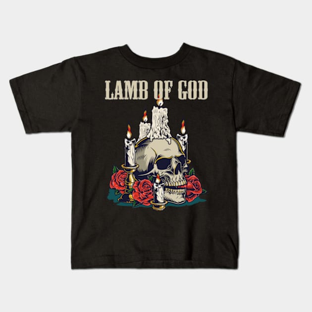 LAMB OF GOD VTG Kids T-Shirt by phsyc_studio